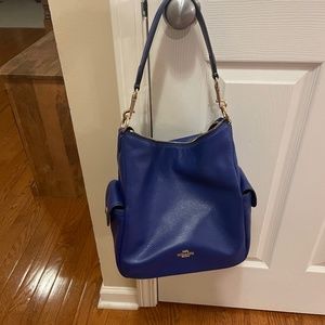 Coach Pennie Hobo Pebble Leather